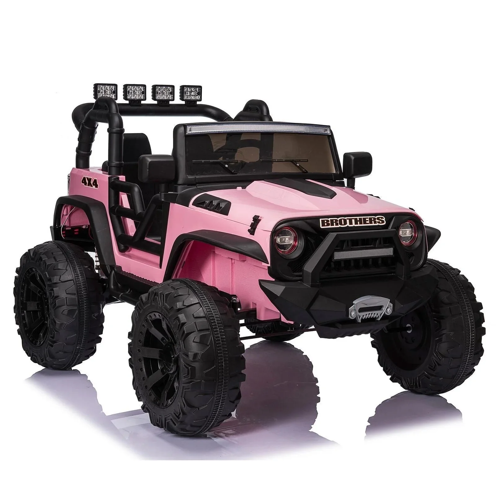 Electric 24V Kids Ride on Truck Car Jeep MP3 LED w/Remote Control - 2 Seats, 400W - Curated Treasures Market