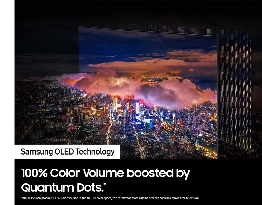 Samsung QN65S95CAFXZA 65" Ultra Slim 4K Quantum HDR OLED Smart TV with a Platin MONACO-5-1-2-SOUNDSEND 5.1.2Ch Speakers with WiSA SoundSend (2023) - Curated Treasures Market