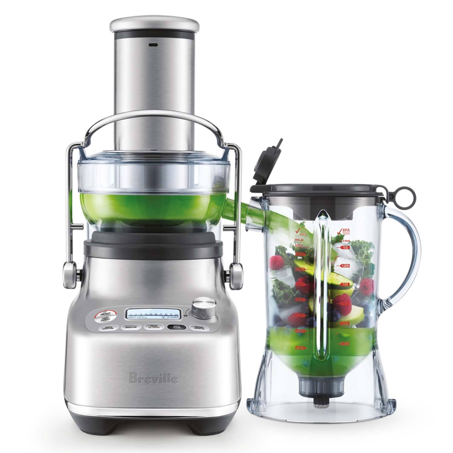Breville 3X Bluicer Pro Blender u0026 Juicer, Stainless Steel