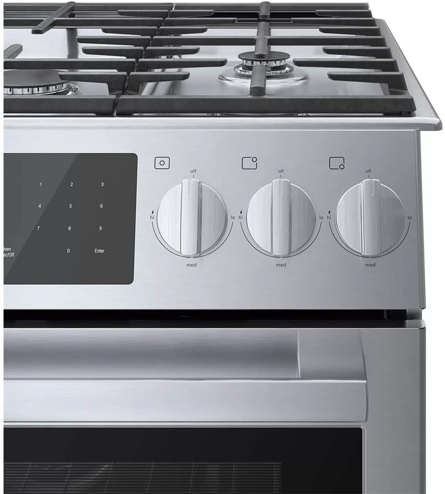 Bosch HDI8056U 800 Series 30 Inch Slide-in Dual Fuel Range
