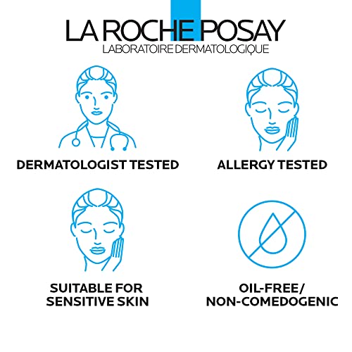 La Roche-Posay Pure 10% Vitamin C Serum For Face With Hyaluronic Acid & Salicylic Acid, Hydrating & Brightening Serum, Boost Radiance & Reduce Wrinkles, Paraben Free, Stocking Stuffers