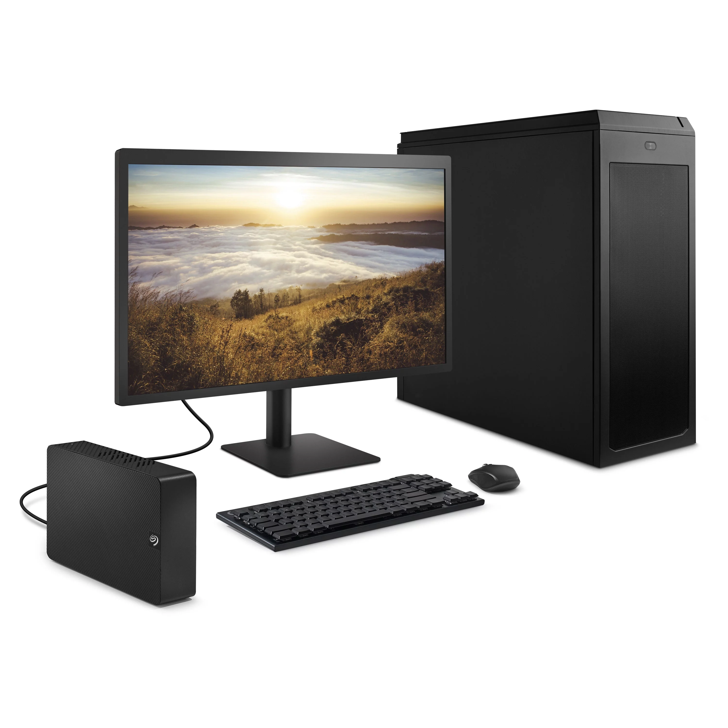Seagate ExpansionPLUS 8TB External Hard Drive - USB 3.0 with Rescue Data Recovery (STKR8000400)