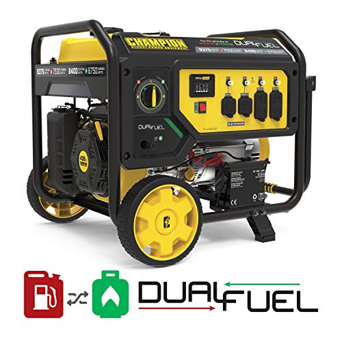 Champion Power Equipment 100813 9375/7500-Watt Portable Generator with Electric Start