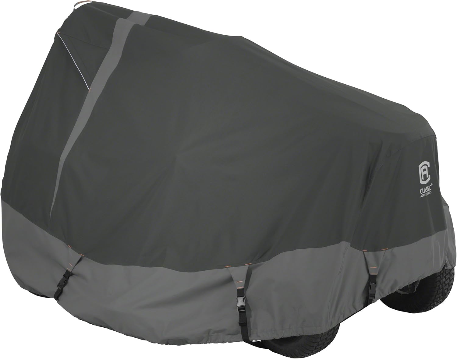 Classic Accessories StormPro Waterproof Heavy-Duty Lawn Tractor Cover, Fits tractors with decks up to 54 in Pack of 2