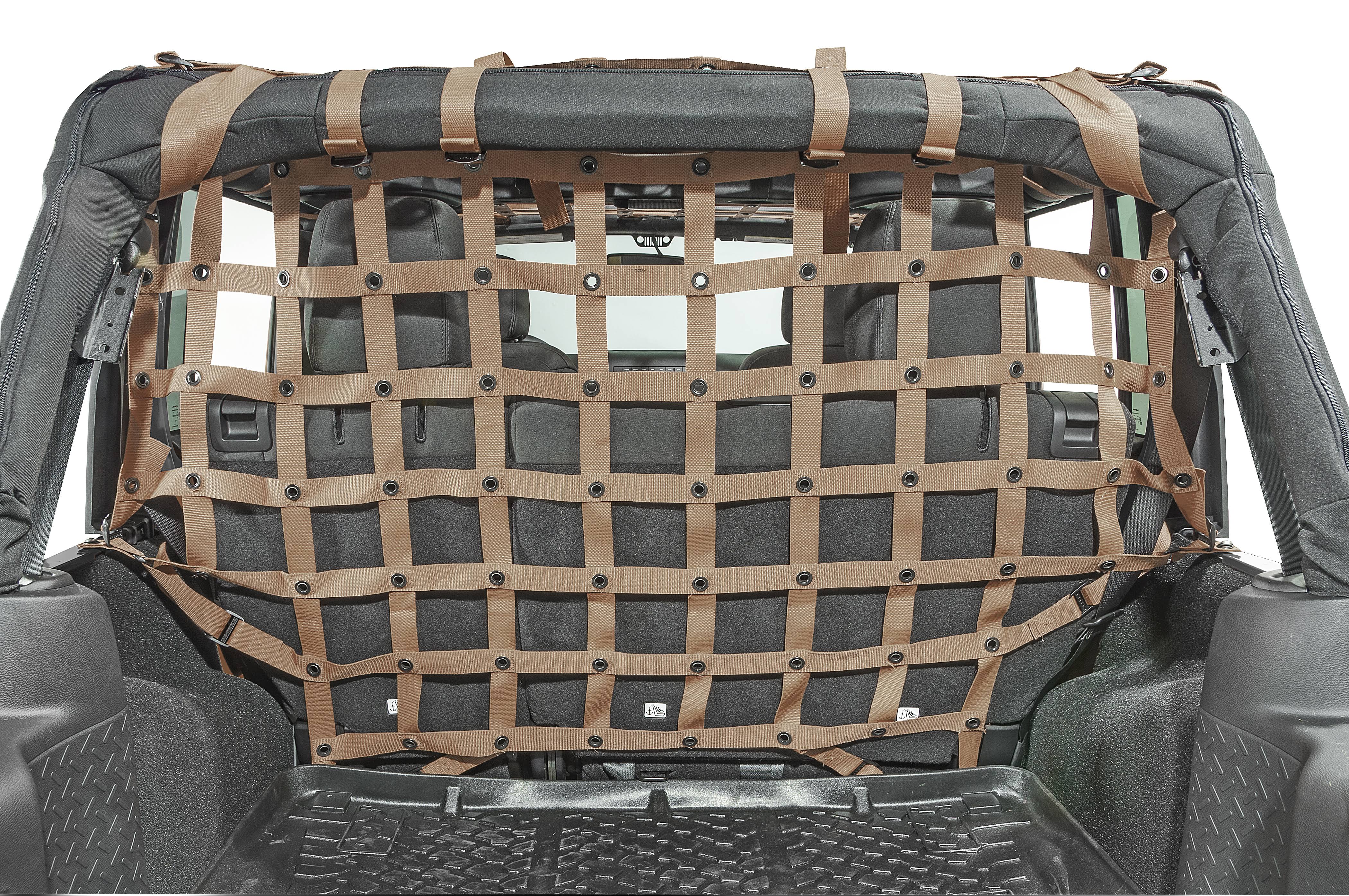 2007 Jeep Wrangler (JK) DirtyDog 4x4 Pet and Cargo Divider (Red) - J4PC07R3RD