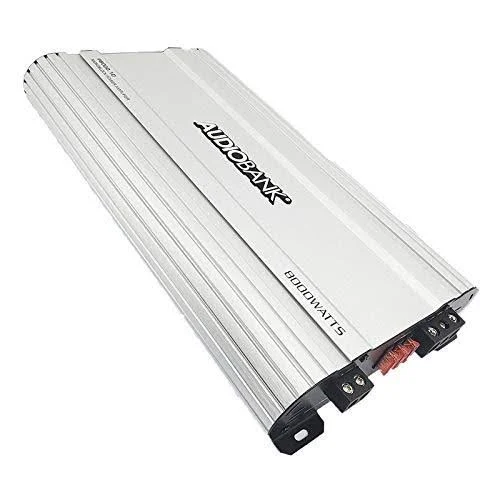 Audiobank P8001 Monoblock 8000 Watts Amp Class D 1ohm Car Audio Stereo Amplifier