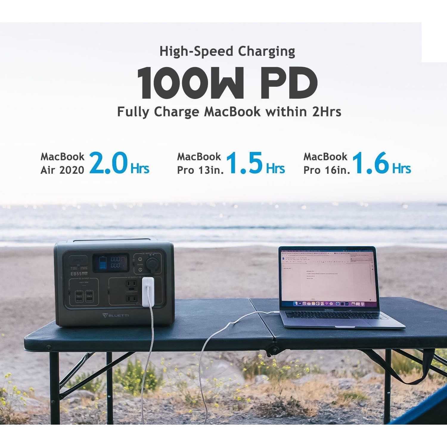 BLUETTI EB55 Portable Power Station - Shop Hardware Tools Online Store