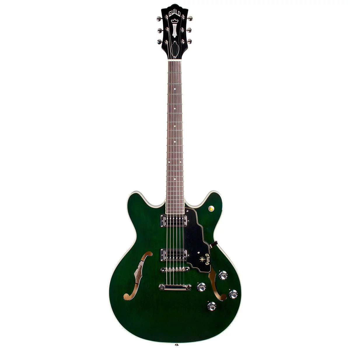 Guild Starfire IV Maple Semi Hollow Body Electric Guitar with Case - Blem #B292 - Curated Treasures Market