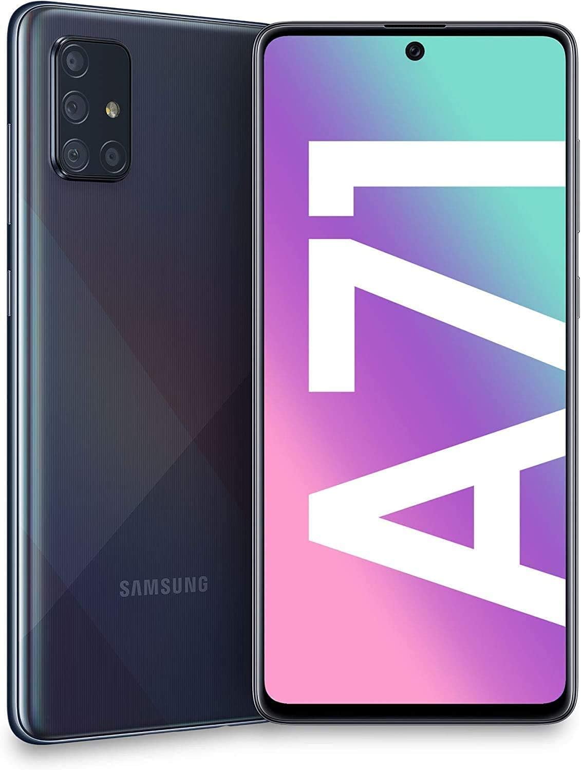 Samsung Galaxy A71 (5G) 128GB (6.7 inch) Display Quad Camera 64MP A716U Black Unlocked Smartphone