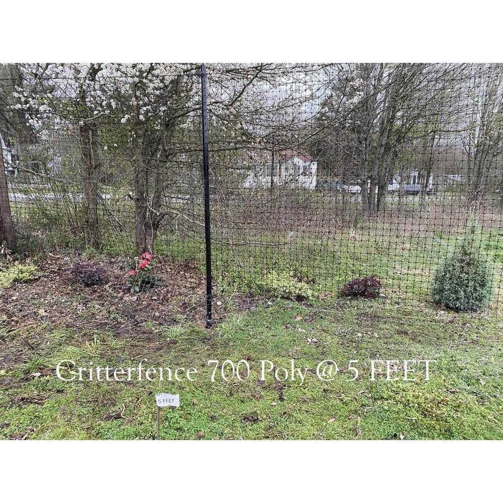 Critterfence 700 GRB Matte Black Graduated Reinforced Bottom Welded Wire Fence - Shop Hardware Tools Online Store