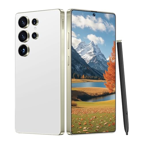 I25 Ultra Unlocked Android Phone 6.99" AMOLED 7000mAh Long-Lasting | Snapdragon 8 Gen3 | 8GB RAM+256GB | 68MP+108MP Pro Camera | Face Unlock + Stylus | Android 14 System (Blue)