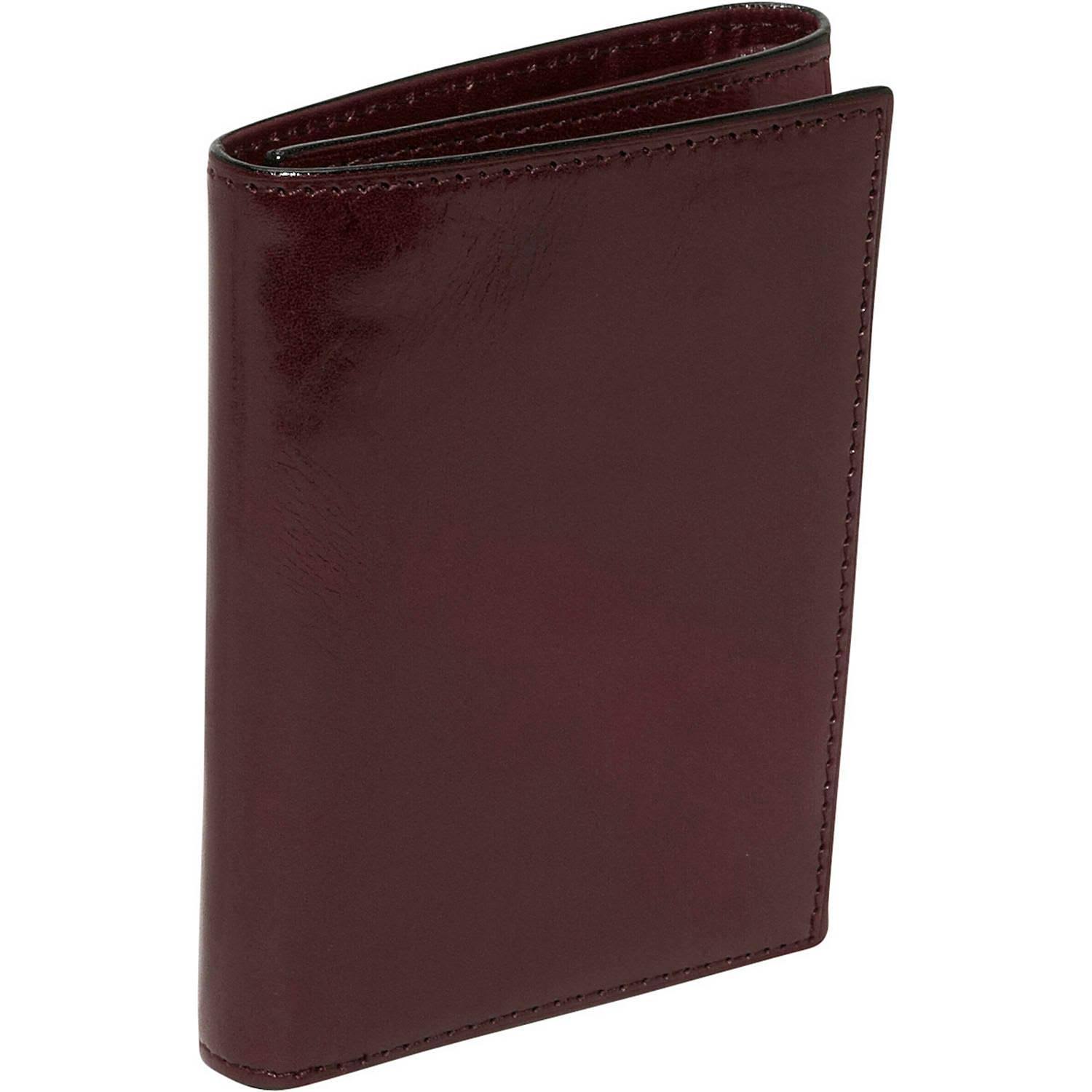 Bosca Old Leather Double ID Trifold - Dark Brown