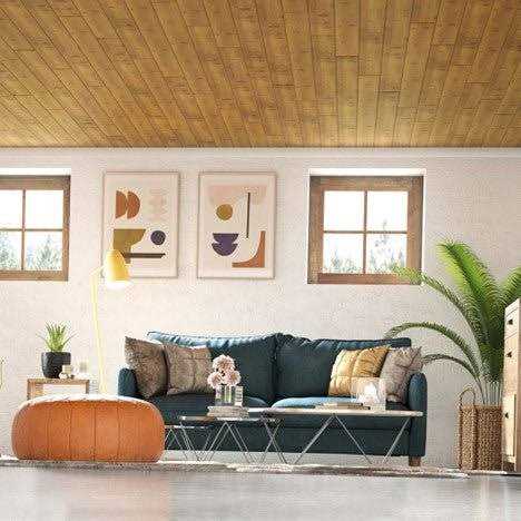Armstrong Ceilings Woodhaven 5 in. x 7 ft White Tongue and Groove Ceiling Plank - Shop Hardware Tools Online Store