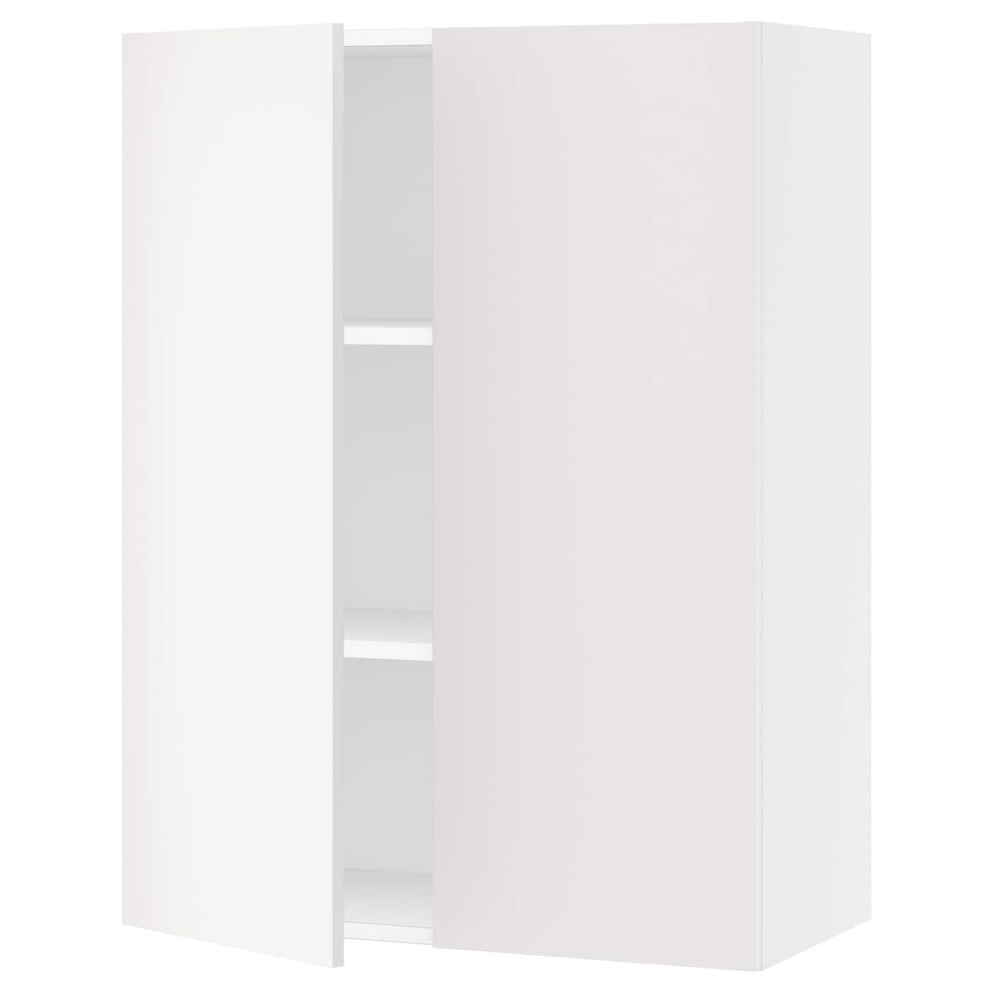 IKEA - SEKTION Wall Cabinet with 2 Doors, white/H&auml;ggeby White, 30x15x40 79364832