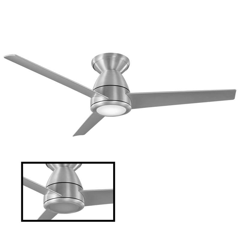 Modern Forms - FH-W2004-52L-MW Tip Top 52x22 Flush Mount Fan