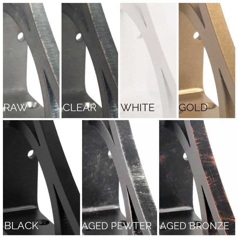Wrought Iron Corbel - Stout 1.5x22 Wide Iron Countertop Corbel