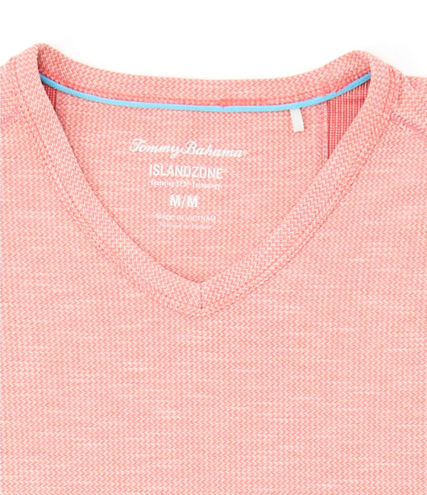 Tommy Bahama Tropicool Paradise V-Neck Tee - Blue