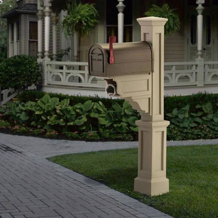 Mayne Dover Mail Post - Graphite Grey