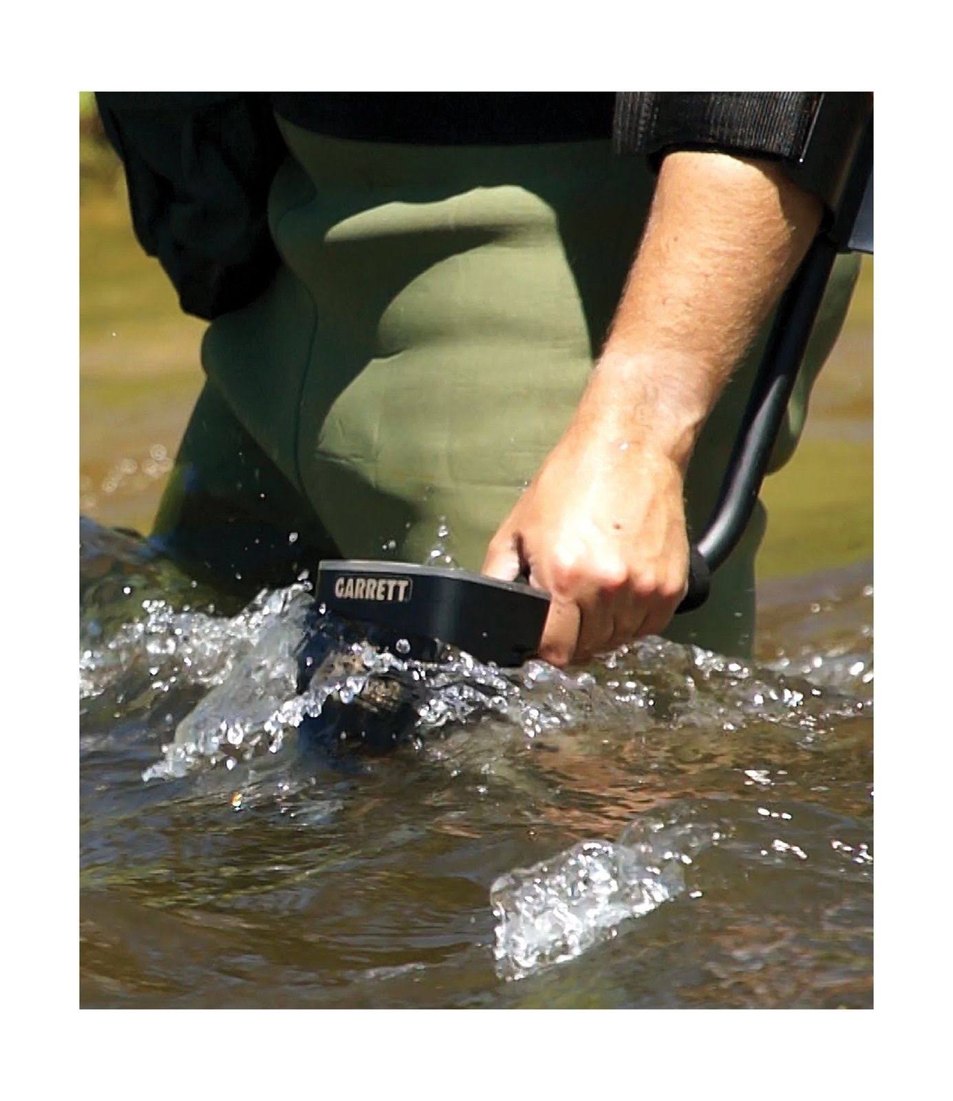 Garrett at Gold Waterproof Metal Detector with Headphones and ProPointer at Pinpointer