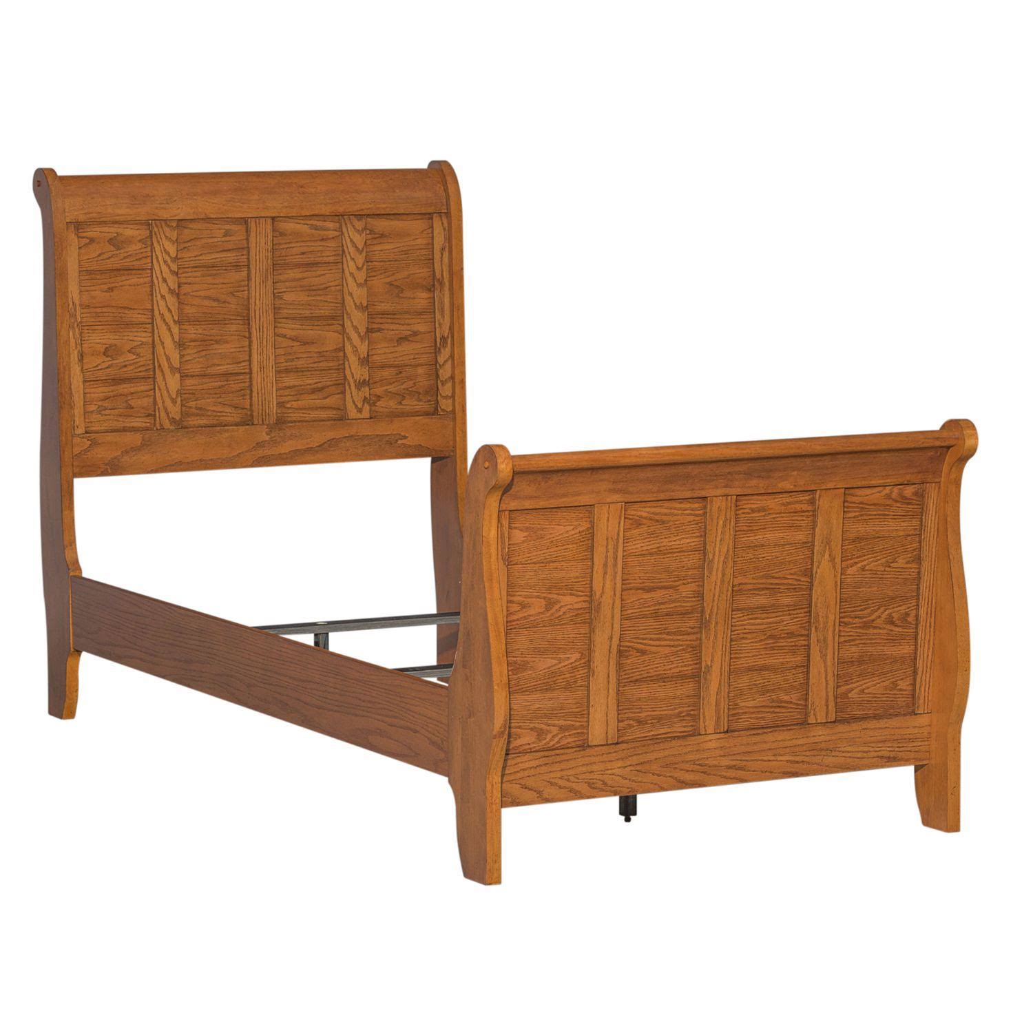 Liberty Furniture Grandpa&s Cabin Twin Sleigh Bed - 175-YBR-TSL