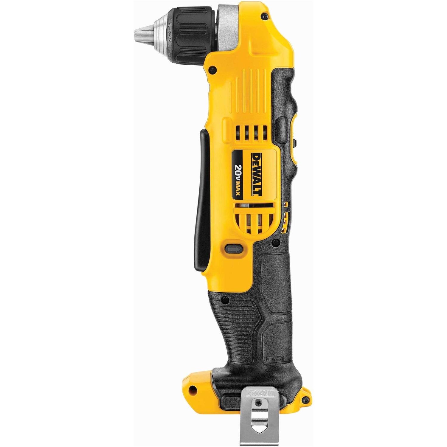 DeWalt 20-Volt Max Lithium Ion 3/8 Right Angle Drill/Driver DCD740 - Shop Hardware Tools Online Store