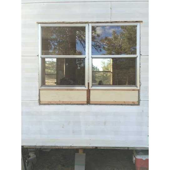 TAFCO Windows 30 in. x 27 in. Mobile Home Single Hung Aluminum Window - Shop Hardware Tools Online Store