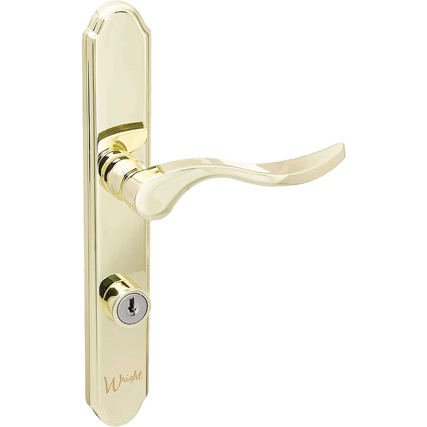 Wright Products VMT115PB Brass Serenade Style Mortise Set - Shop Hardware Tools Online Store