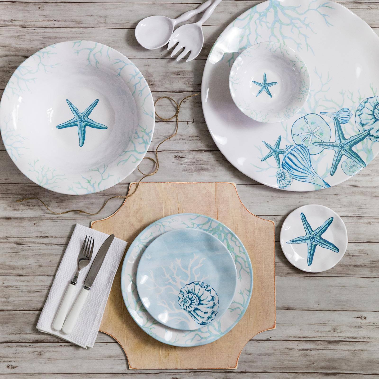 Q Squared Captiva 16x22 Melamine Platter
