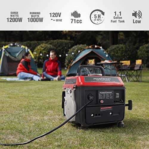 Powersmart 1200 Watts GAS Powered Portable Generator - Shop Hardware Tools Online Store