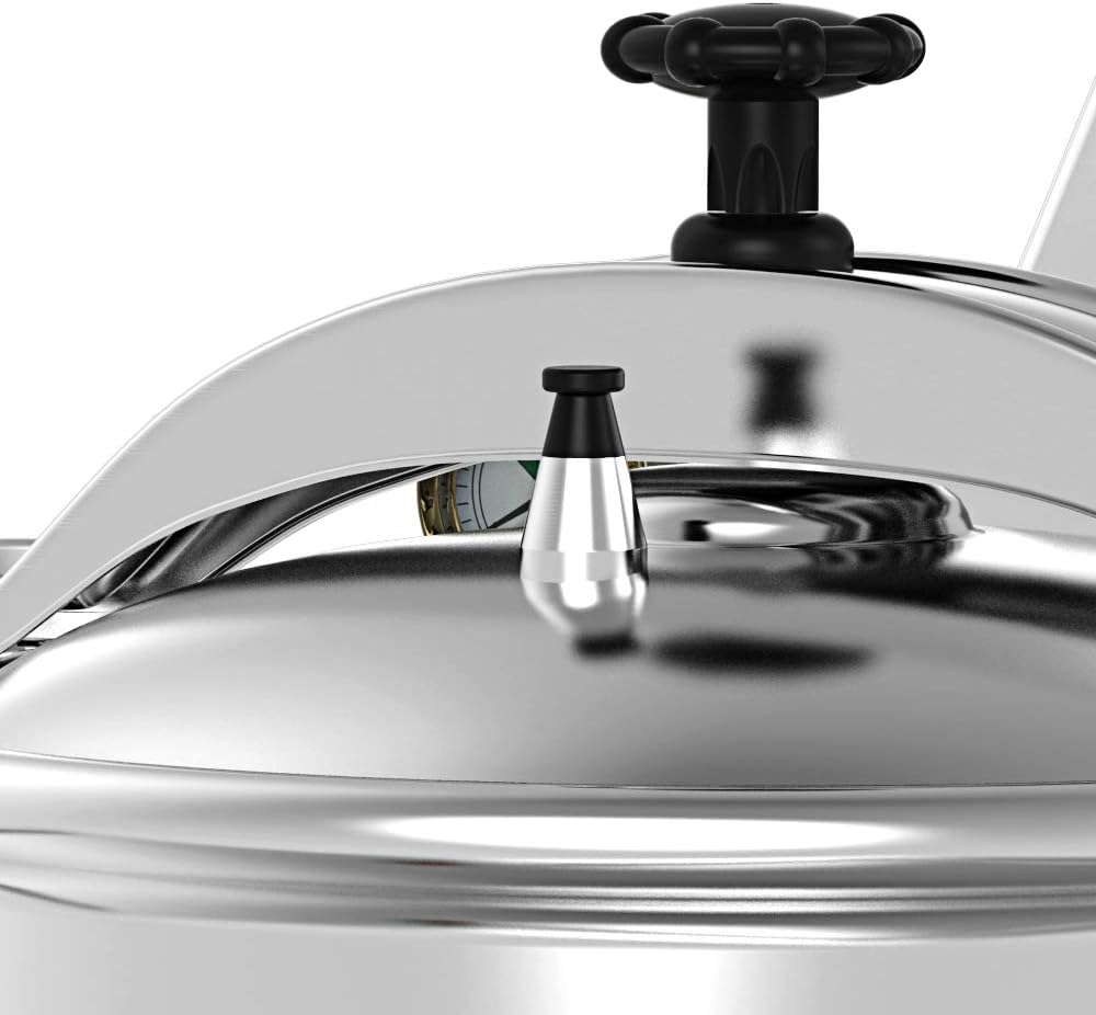 Air Fryer,110V Commercial Electric Countertop Pressure Fryer Large Air Fryer 16L Stainless Chicken Fish for Steamer, Slow Cooker, Multi-Cooker, and More