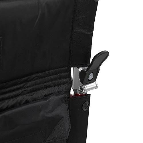 Drive Medical Fly Lite Ultra Lightweight Transport Wheelchair, Red Frame, 19x22