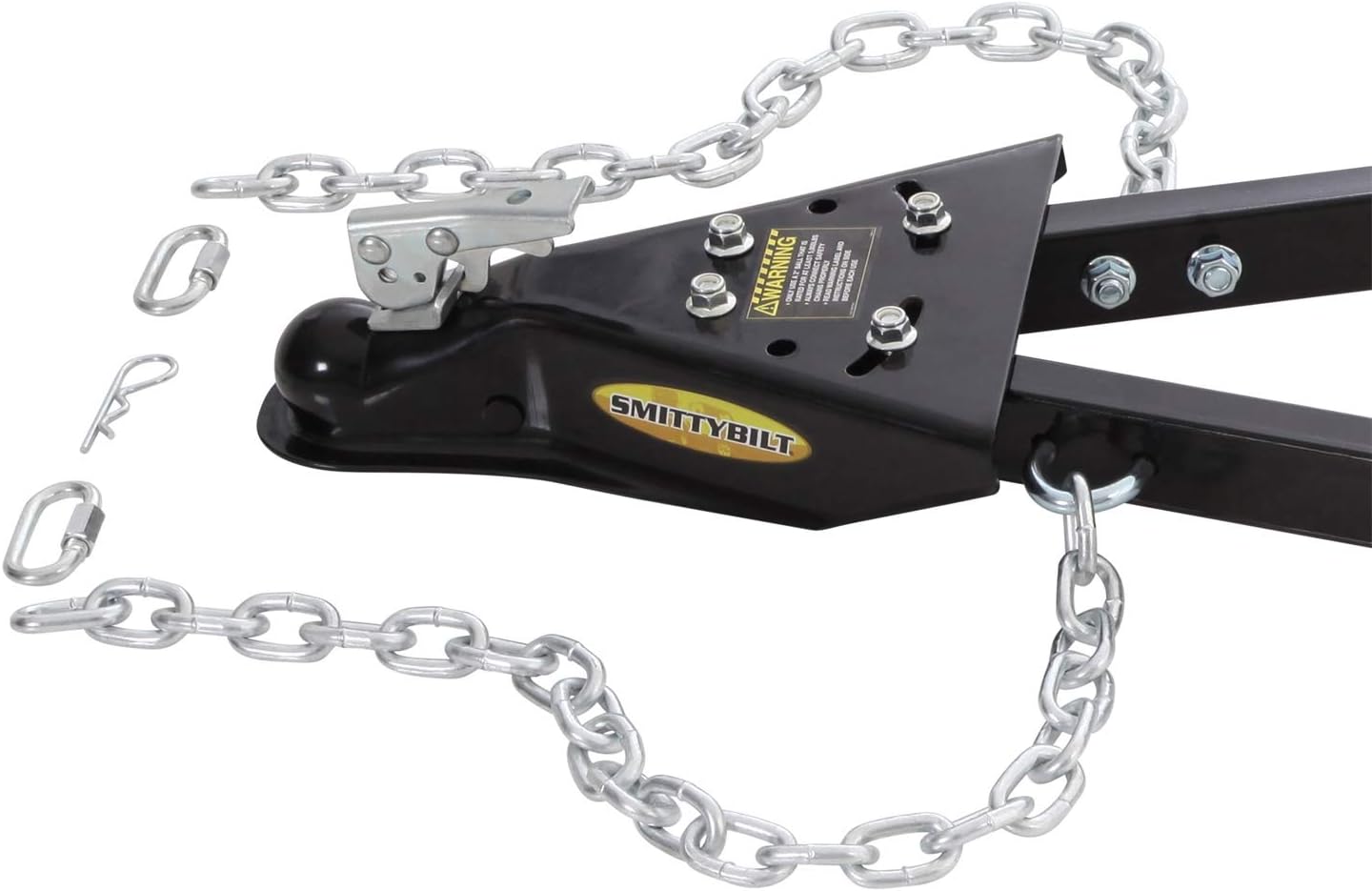 Smittybilt 87450 2" Ball Adjustable Tow Bar Kit - 5000 lbs. Rating,Black