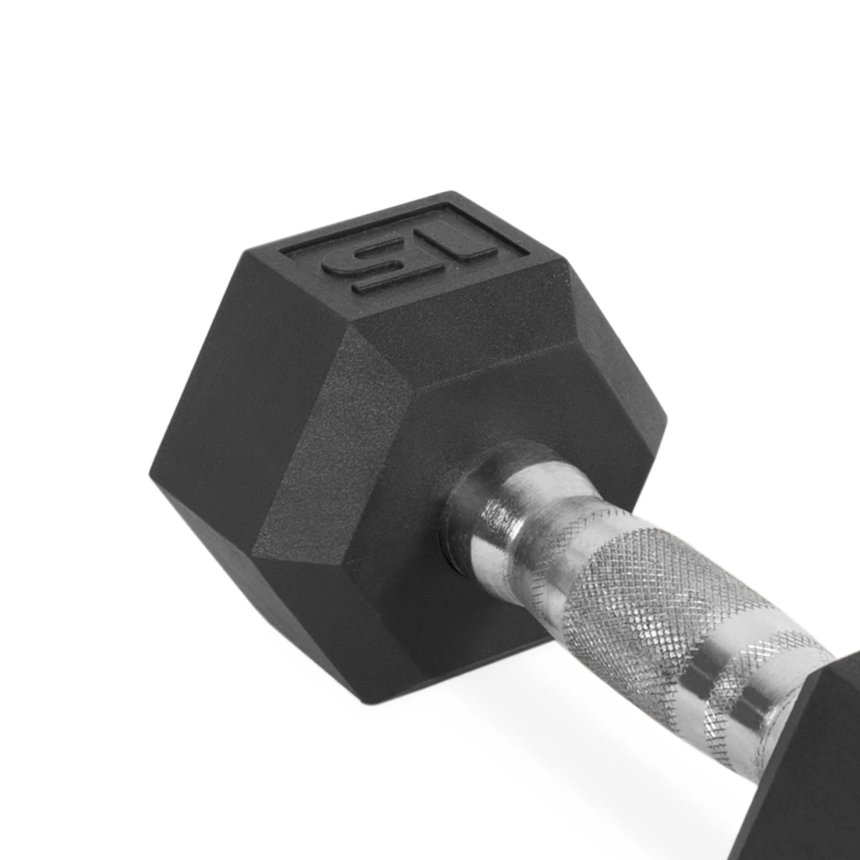 CAP Barbell, 20lb Coated Rubber Hex Dumbbell, Pair