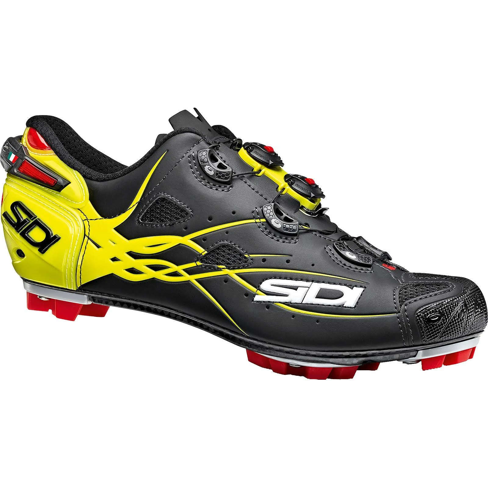 Sidi Tiger Matte Black/Fluo Yellow