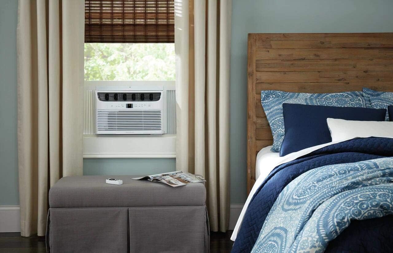 Frigidaire FFRE083WA1 Window-Mounted Room Air Conditioner, 8,000 BTU, White