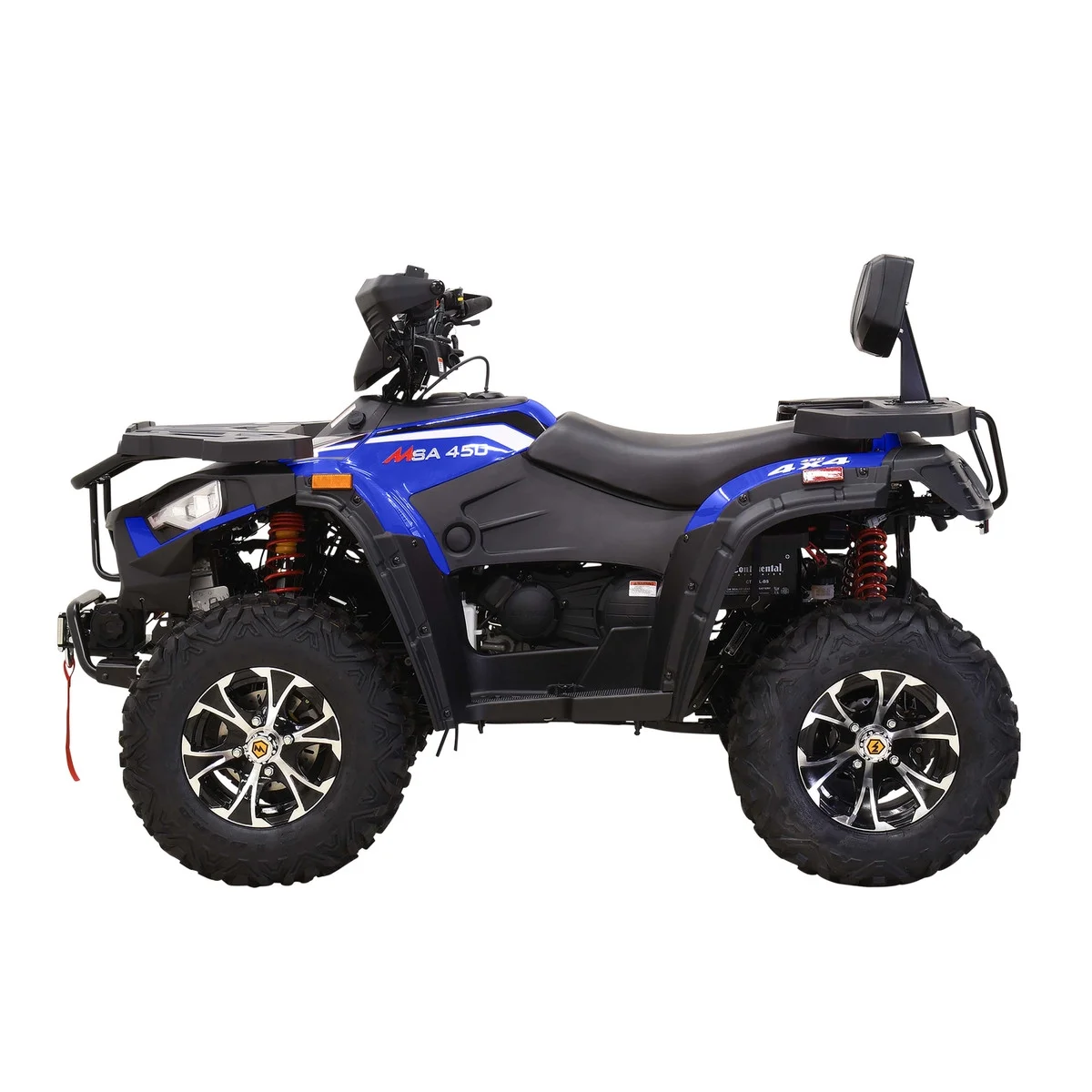 Massimo Motors New MSA450F EFI 352cc 25 HP 4 Stroke Engine All-Terrain Vehicle ATV Blue - Curated Treasures Market