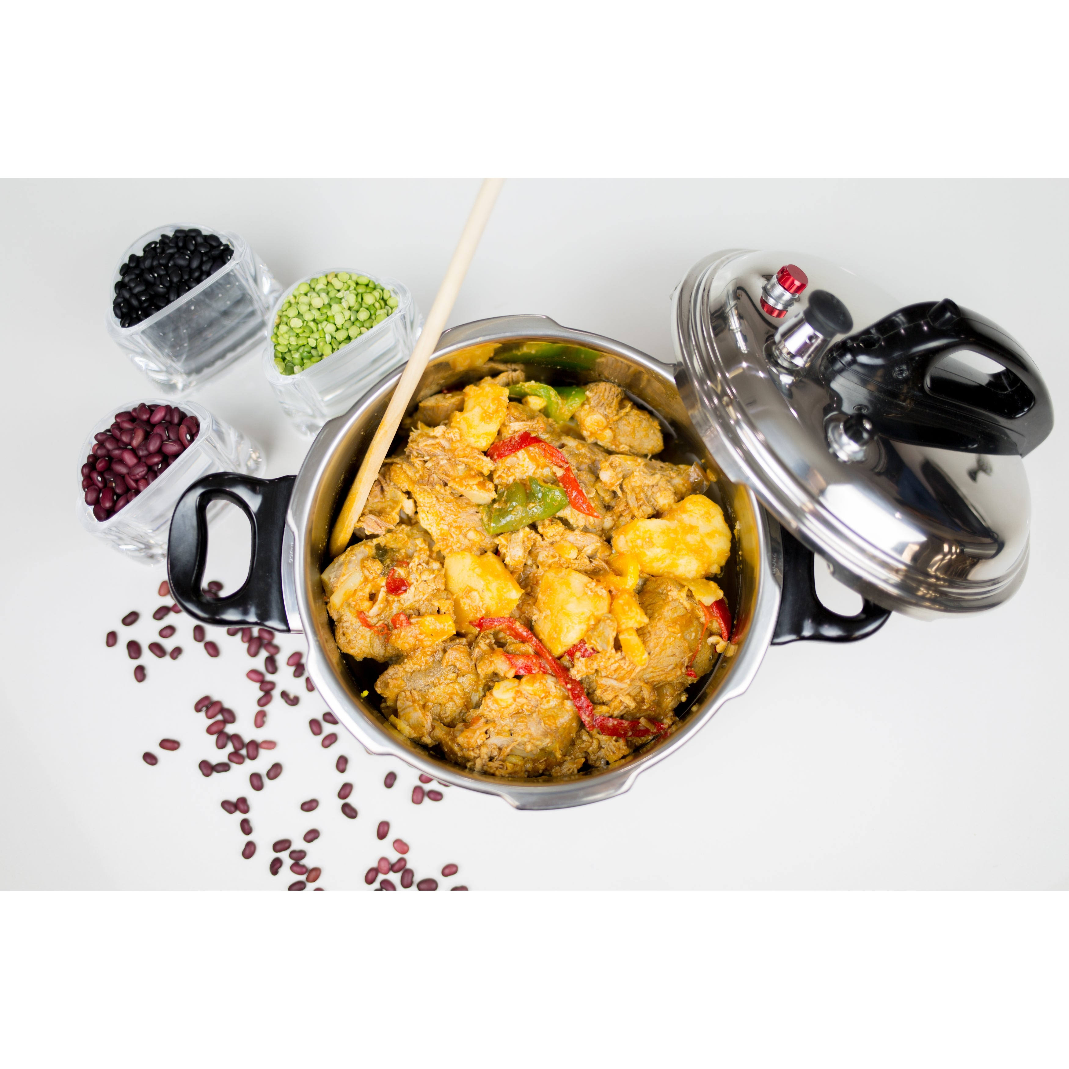Bene Casa Stainless Steel 9.5 Quart Pressure Cooker