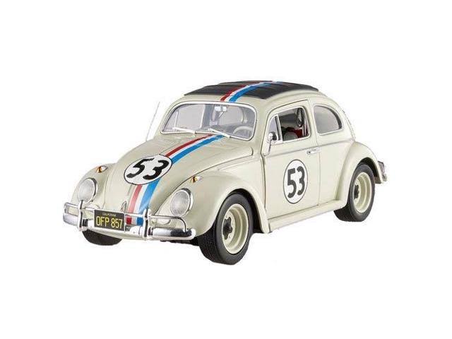 #BCJ94 Hot Wheels Elite Herbie, The Love Bug 1/18 Scale Die Cast Car