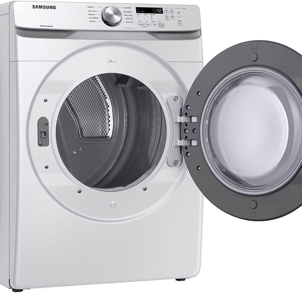 SAMSUNG DVG45T6000W 7.5 cu. ft. Gas Dryer with Sensor Dry in White