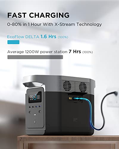 EF ECOFLOW Portable Power Station DELTA 1300 bundle
