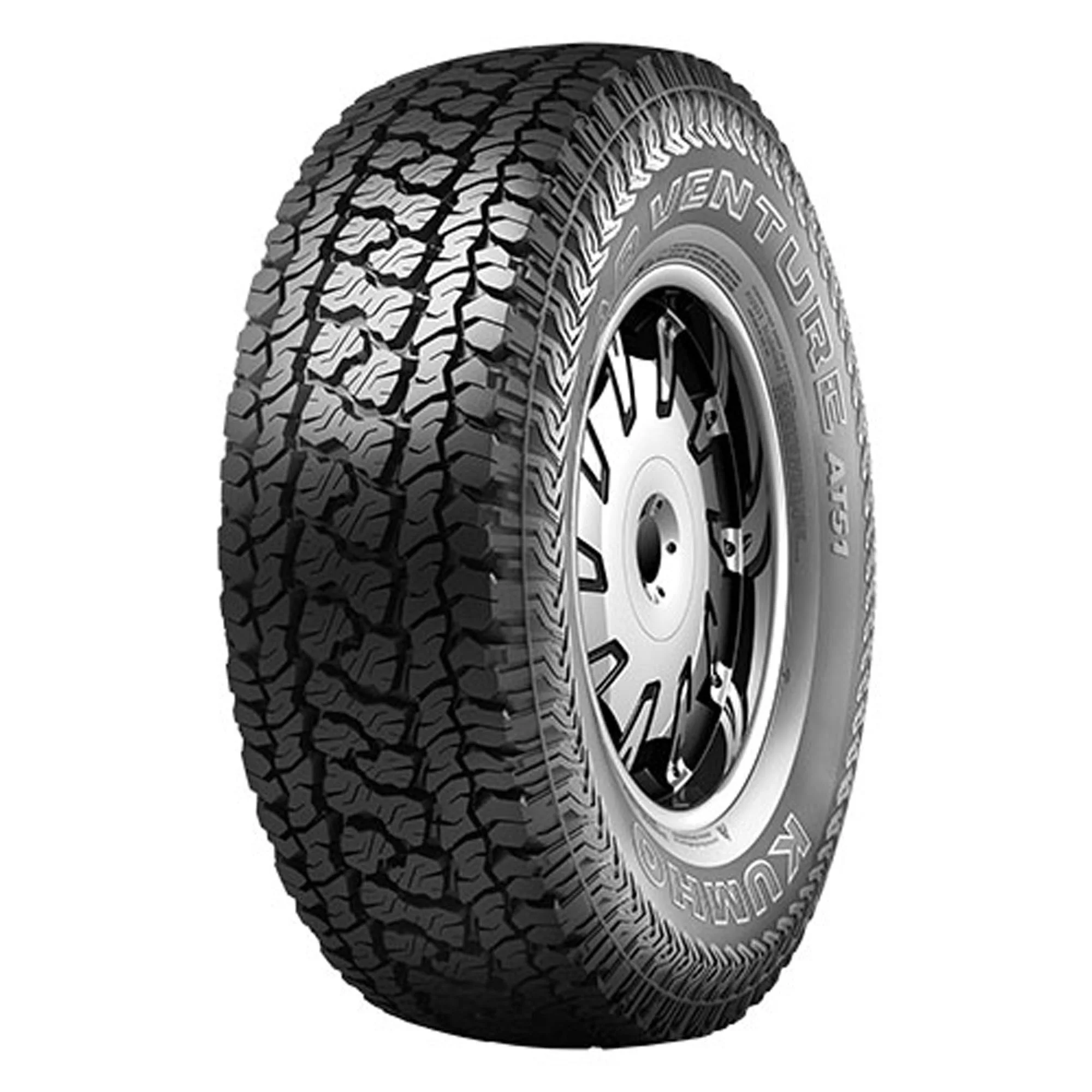 Kumho Road Venture AT51 All Terrain LT31X10.50R15 109R C Light Truck Tire