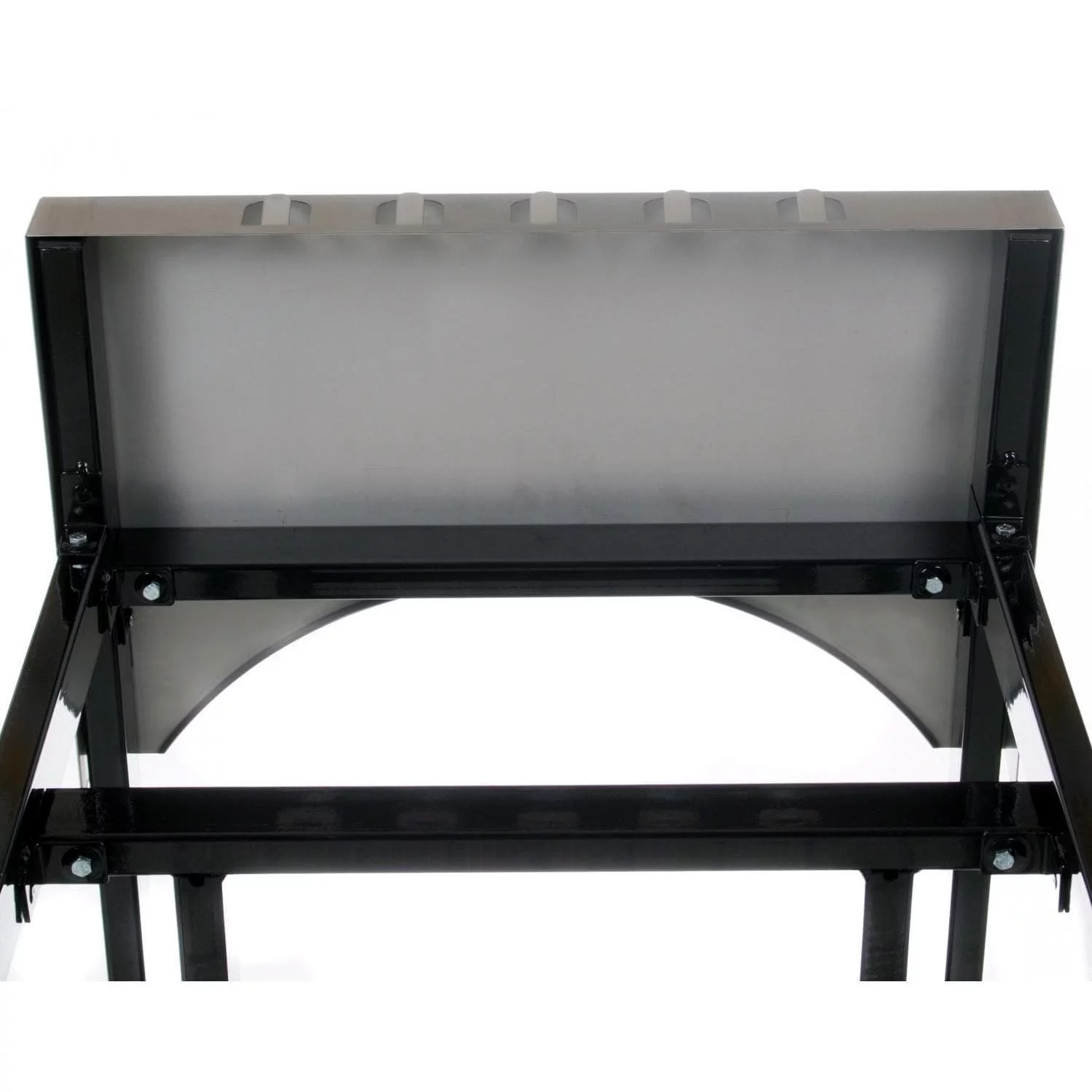 Primo Steel Cart With Stainless Steel Side Tables For Oval XL / Oval Large - PG00370
