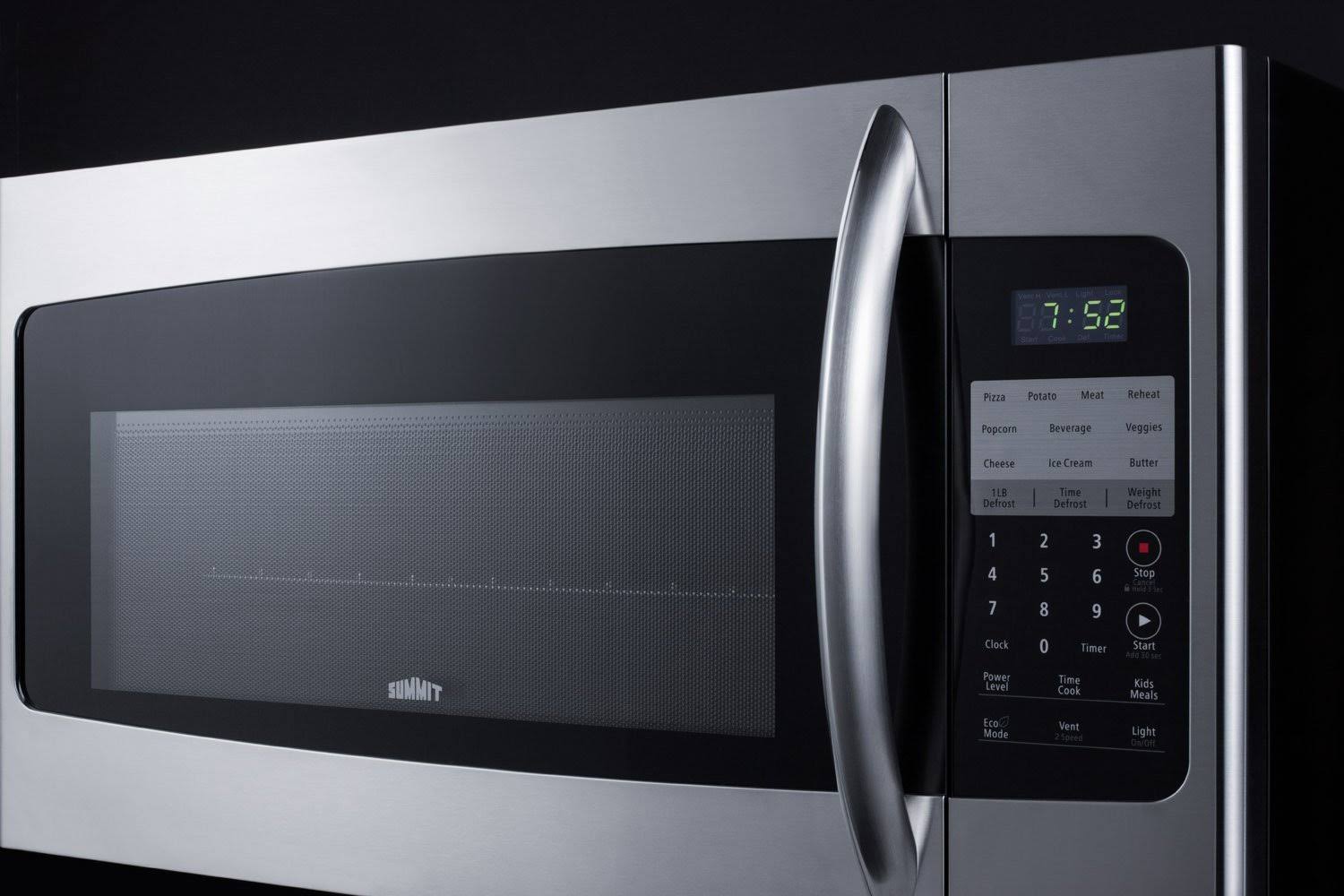 Summit 1.6 Cu. ft. Stainless Steel Over The Range Microwave-OTRSS301