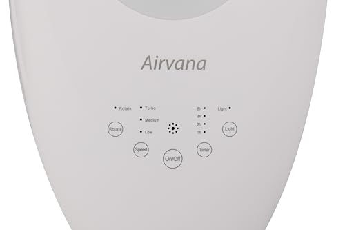 Airvana Bladeless Vortex Fan with Filter and Remote AV1700FAN