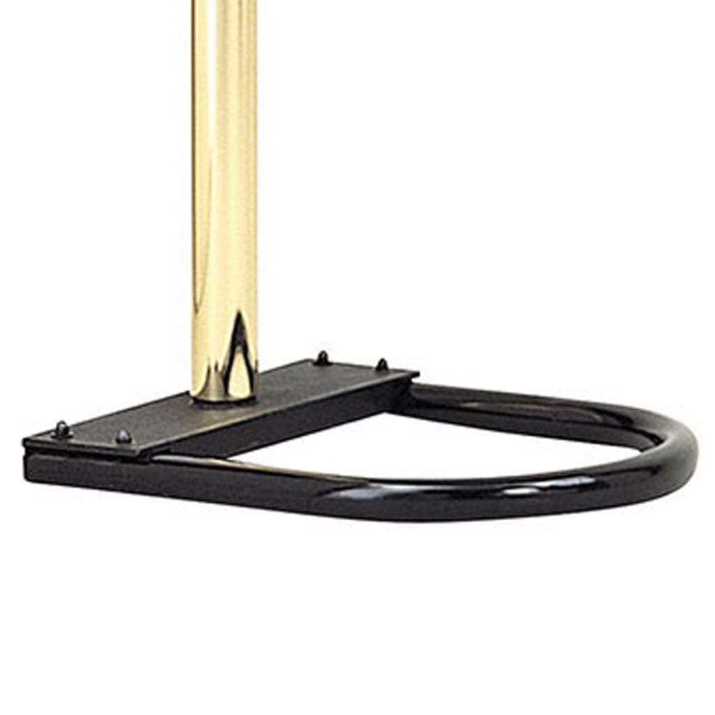 86 inch Tall Metal Lamp with 5 Adjustable Arch Arms, Gold and Black