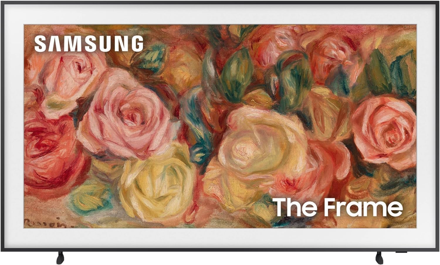 SAMSUNG 50-Inch Class LS03D The Frame Lifestyle 4K Smart TV, Black (Renewed)
