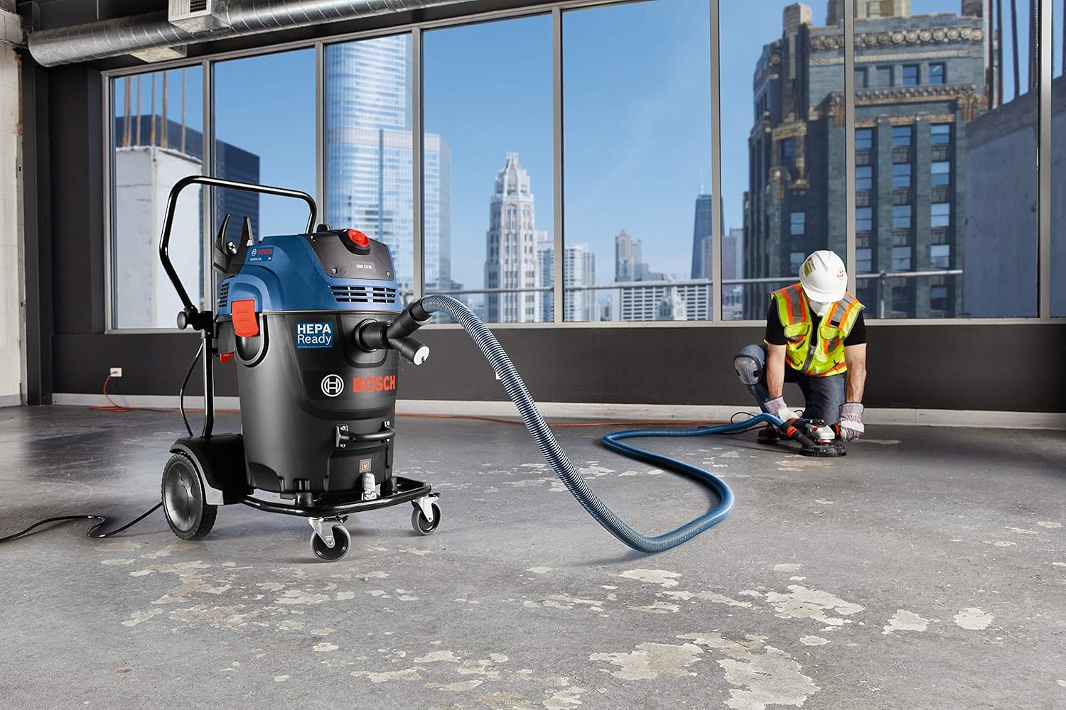 BOSCH GAS20-17AH 17-Gallon 300-CFM Dust Extractor