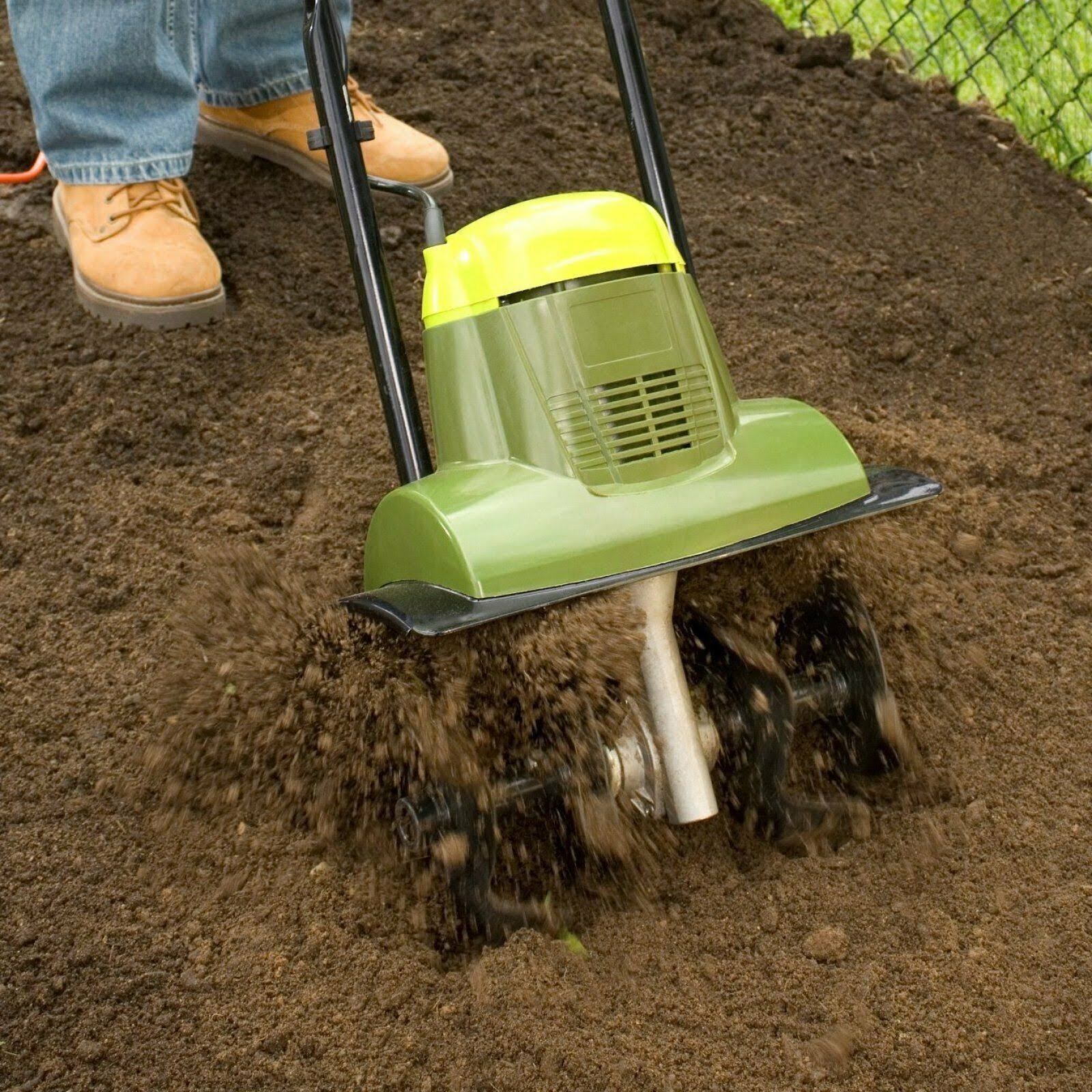 Sun Joe TJ600E Tiller Joe Garden 14-inch 6.5 Amp Electric Tiller/Cultivator