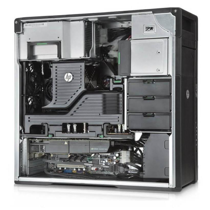 HP Z620 Workstation E5-2640 Six Core 2.5Ghz 128GB 1TB Q600 Win 10 Pre-Install