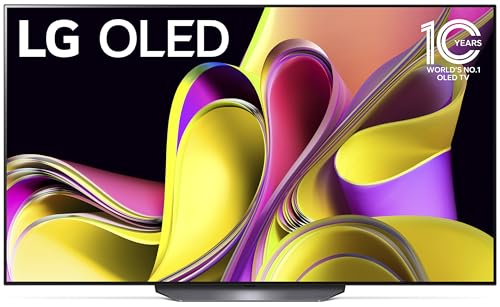 LG B3 Series OLED Smart TV OLED77B3PUA, 2023 - AI-Powered 4K TV Bundle